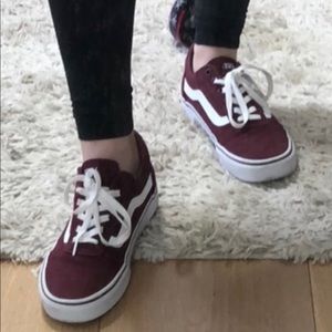 Maroon Old Skool Vans